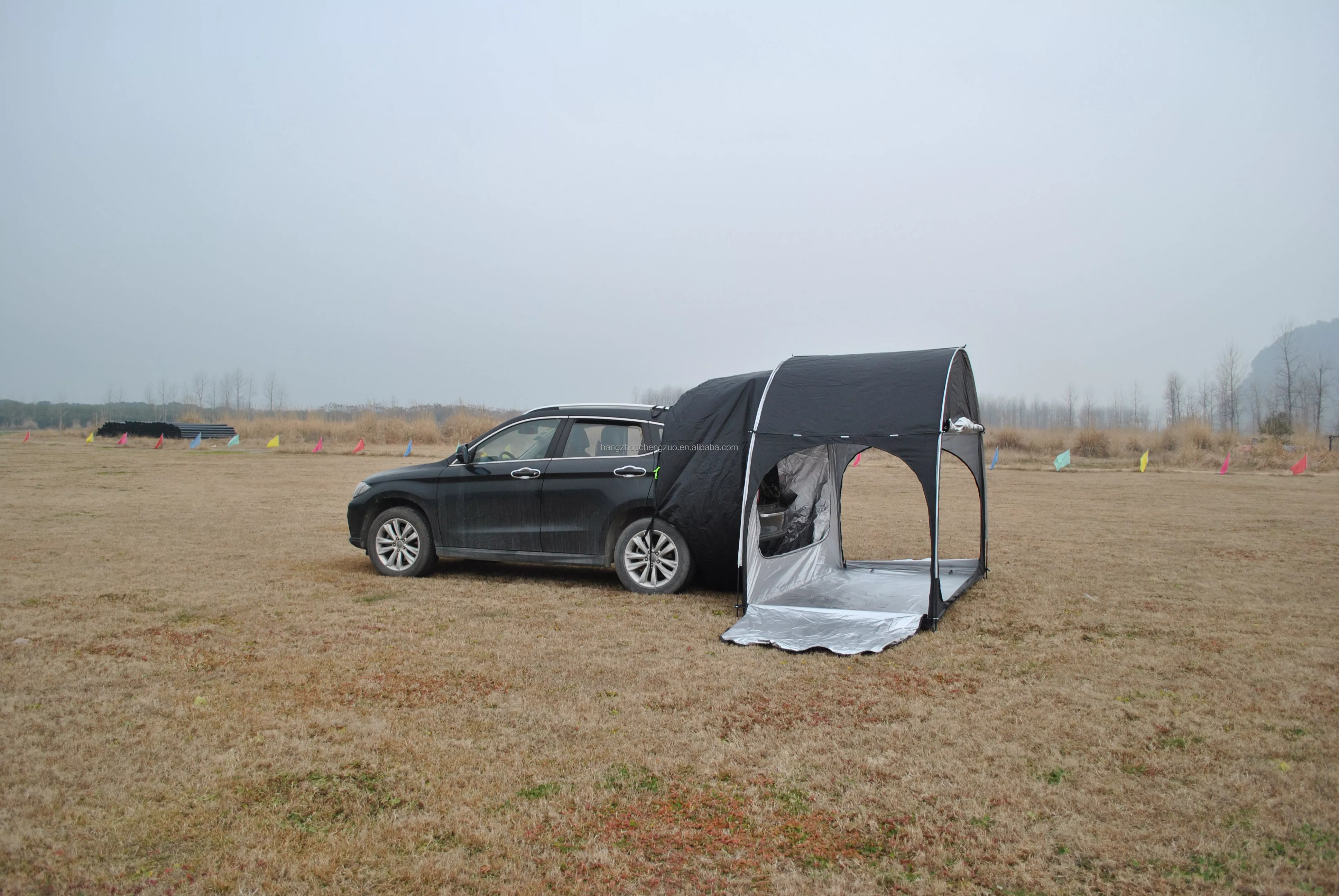 Cheap Goat Tents CZX 557 Car Awning Sun Shelter tent,SUV Rear Tent,Portable Waterproof car rear tent can be used as bike tent or storage tent   